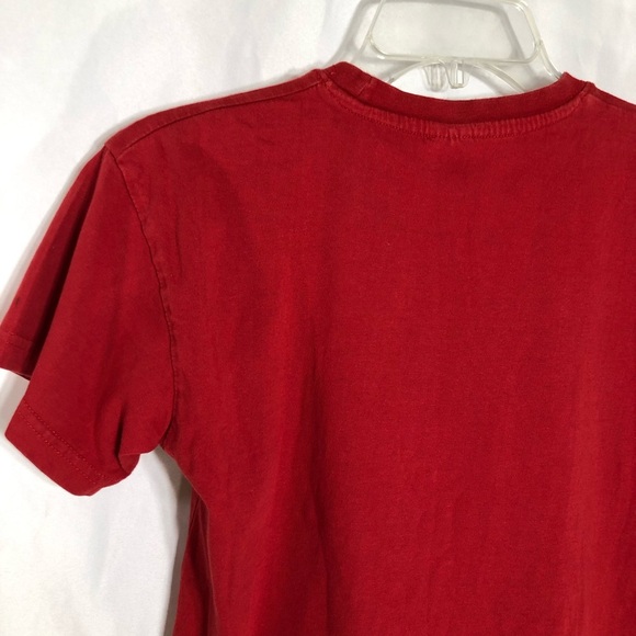 Kids London England Short Sleeve Red Tee - Picture 3 of 6